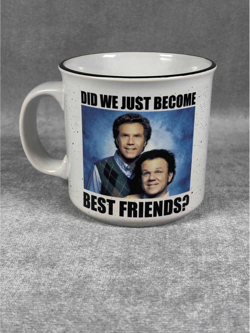 Silver Buffalo Step Brothers Did We Just Become Best Friends 20oz Ceramic Mug